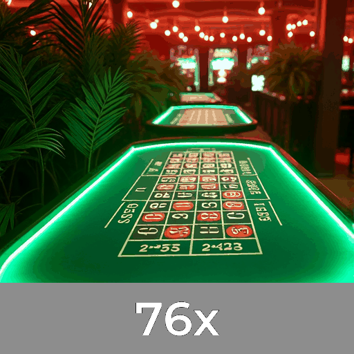76x: Slots com Prêmios Milionários, Mesa de Jogos e Mais
